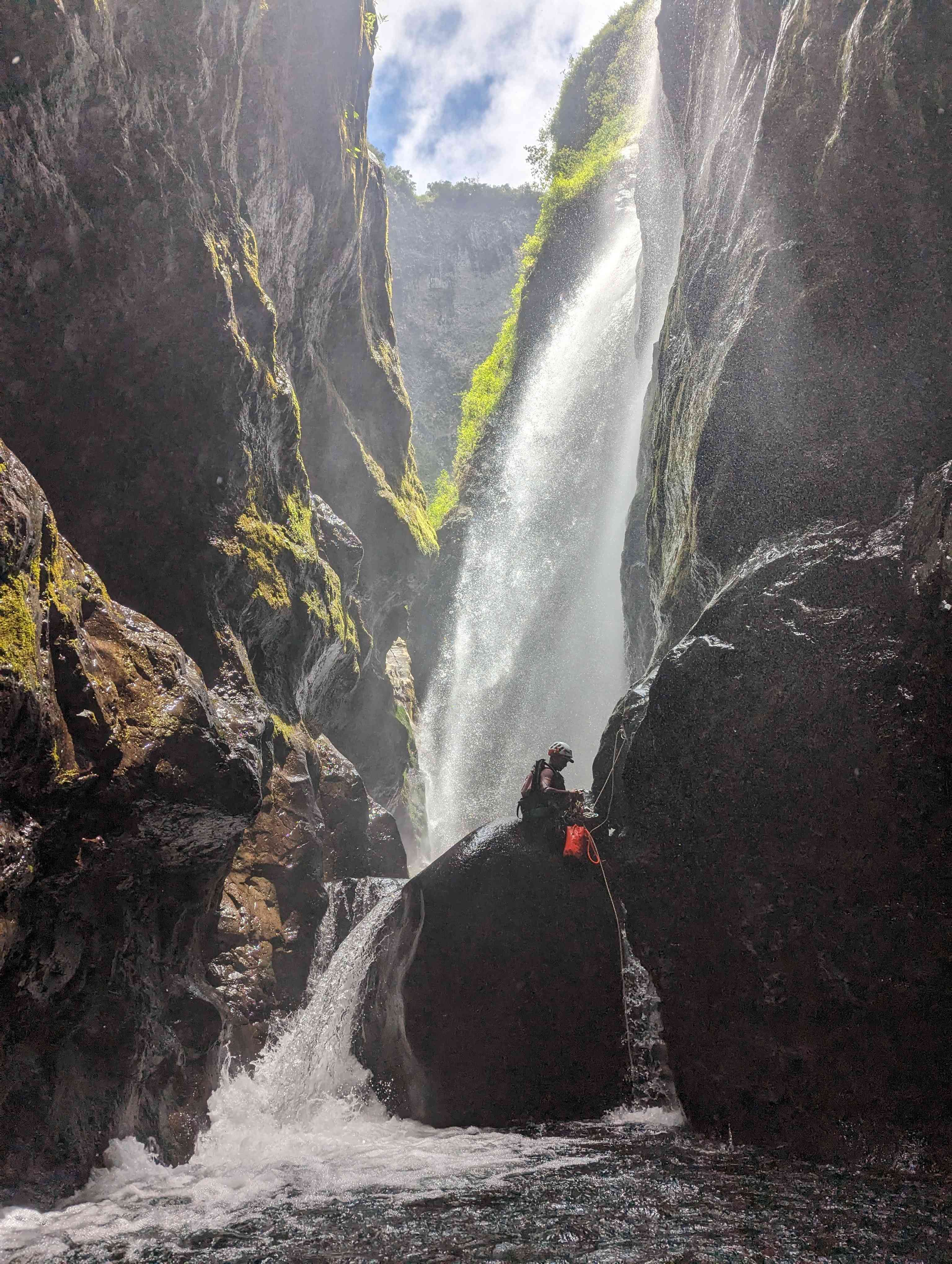 canyoning à la réunion