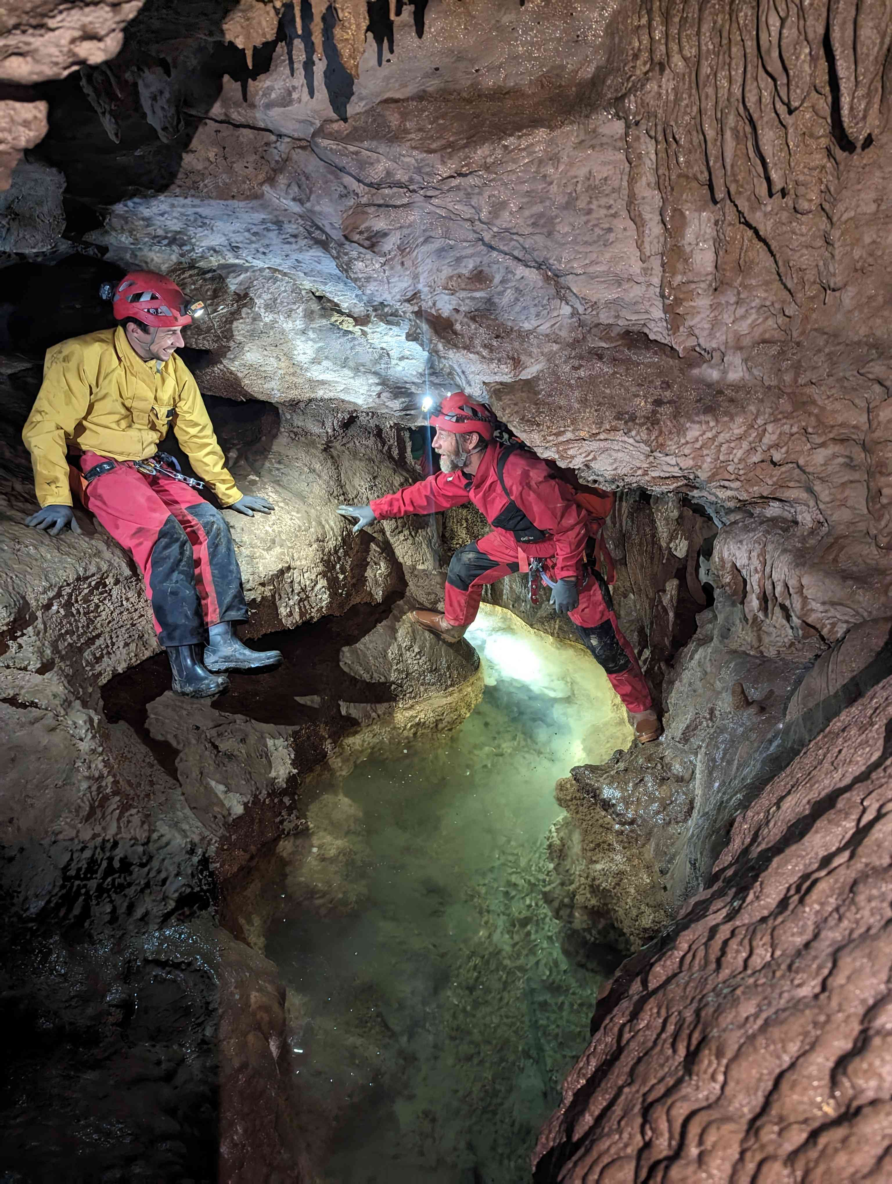 speleo traversee moustayous