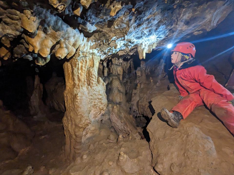 spéléo découverte à la grotte de la pale, Saint Pé de Bigorre