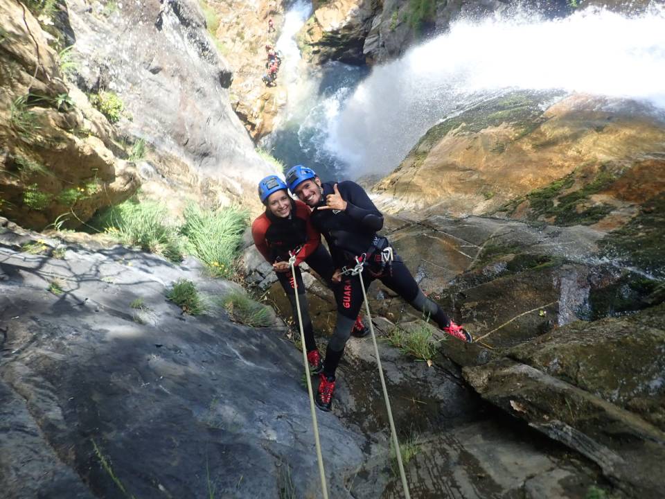 formation canyoning préparation au test d'entrée