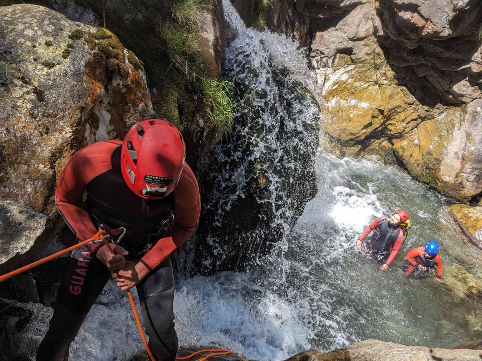 Canyoning sportif