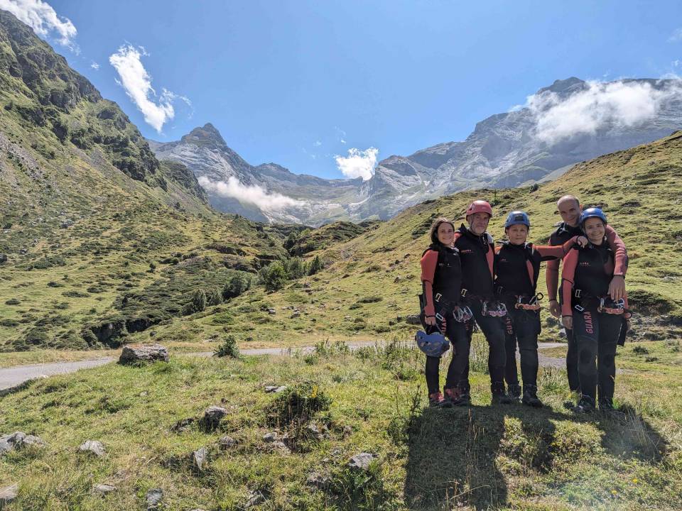 Canyon du Maillet dans le cirque de Troumouse