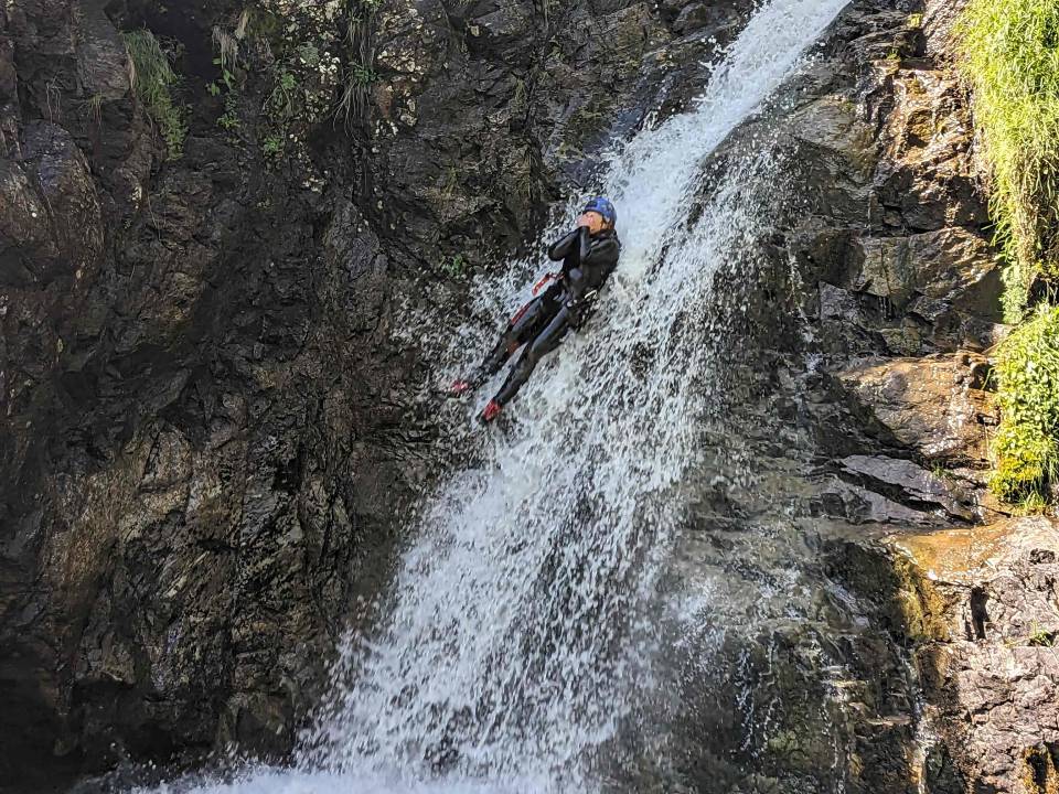 Canyon du Maillet dans le cirque de Troumouse