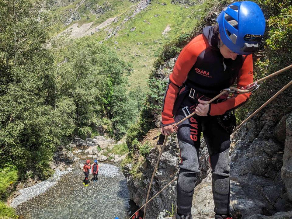 Canyon du Maillet dans le cirque de Troumouse