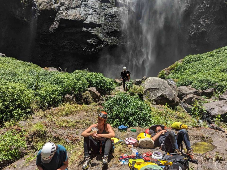 canyoning à la réunion