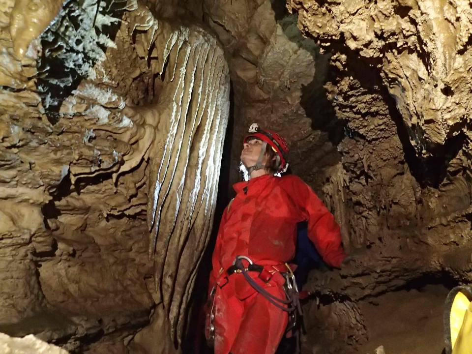 aller retour spéléo pour les experts aux Moustayous