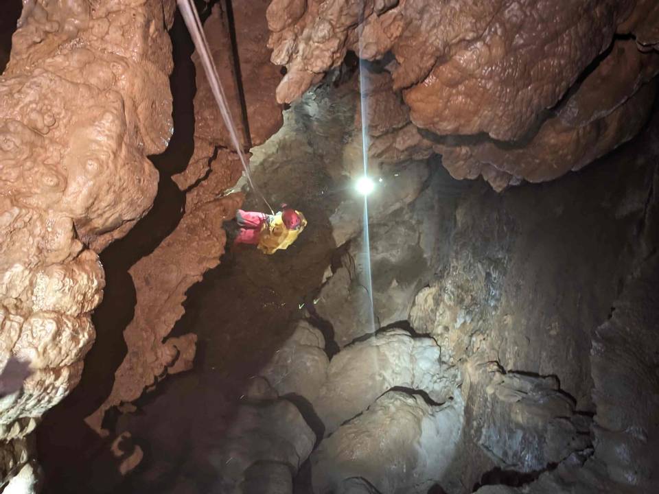 spéléo sportive réserve naturelle du Pibeste Moustayous ARVA