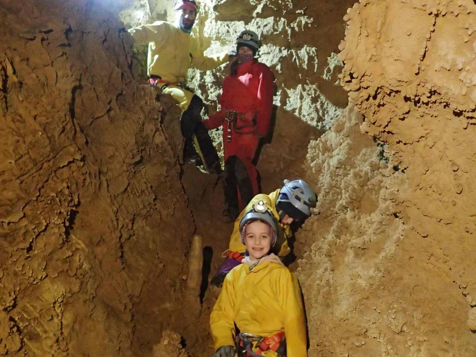 spéléo sportive traversée Espiaube