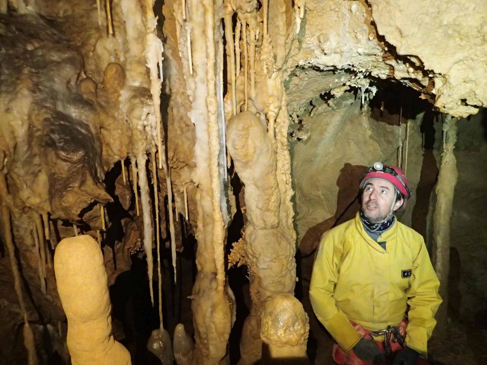 spéléo sportive traversée Espiaube